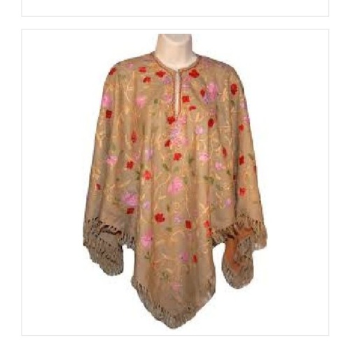 No Fade Printed Pattern Fancy Poncho Scarves
