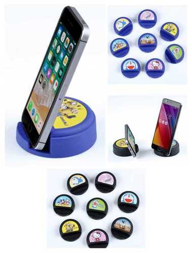 Round Printed Mobile Stand