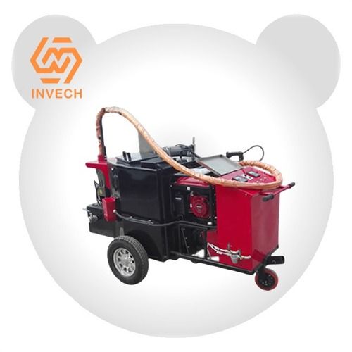 Black And Red 350L Hot Melt Kettle Small Asphalt Road Crack Repair, Crack Filler Machine, Crack Sealing Machine