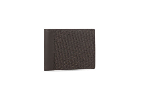 Classic Handwoven Combo Mens Wallet And Card Case