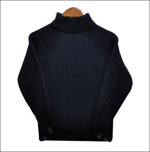 Cotton Full Sleeves Mens High Neck Pullovers Sweater at Rs 220/piece in  Ludhiana