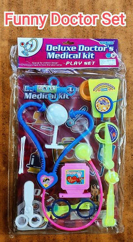 Multi Color Kids Doctor Toy Set