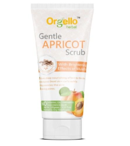 Orgello Gentle Apricot Face Scrub