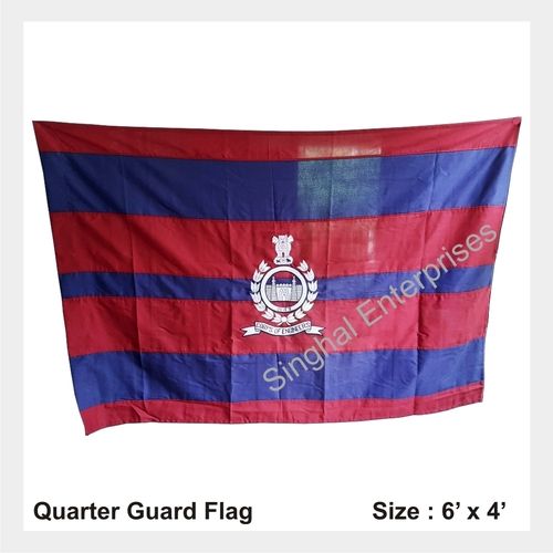 Quarter Guard Flag Rectangle Shape 6' x 4' Size