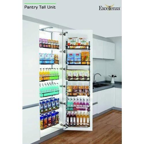 Stainless Steel Kitchen Pantry Tall Unit
