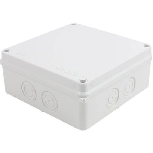 White Wall Mounted Abs Junction Box