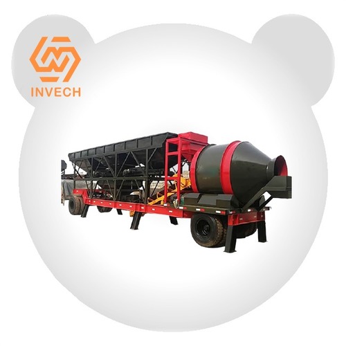 Mobile Asphalt Concrete Batching Mixing Plant