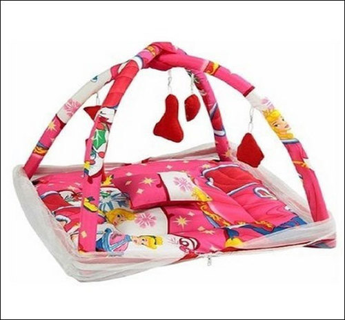 मल्टीकलर प्रिंटेड बेबी कार्टून मच्छरदानी का उपयोग: घर