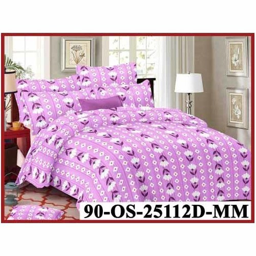 विभिन्न शांत डिज़ाइनर प्रिंटेड प्योर कॉटन डबल बेड शीट