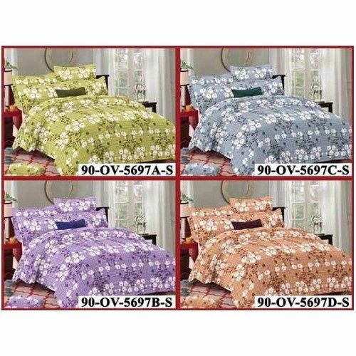 Various Serene Printed Cotton Bed Sheet Set