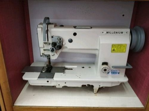 White Commercial Single Needle Lace Sewing Machine