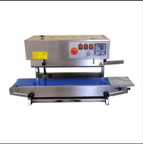 Electric Automatic Continuous Band Sealing Machine For Plastic Pouch Application: Industrial