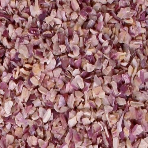 Excellent Quality Natural Taste Organic Dehydrated Minced Red Onion Shelf Life: 30-45 Days