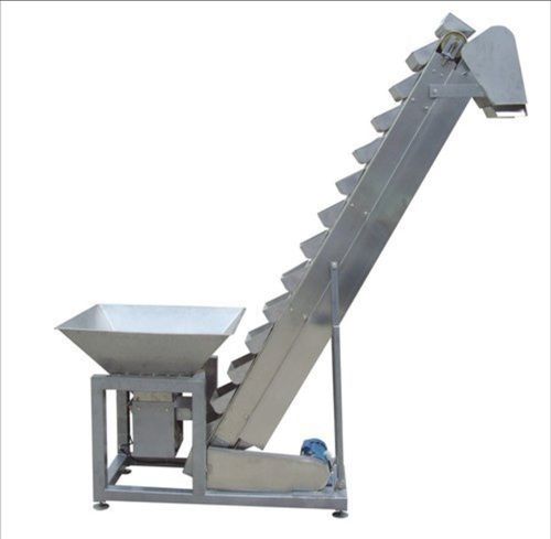 Industrial Stainless Steel Body Inclined Bucket Elevator