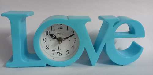 Love Shape Table Clock For Gift