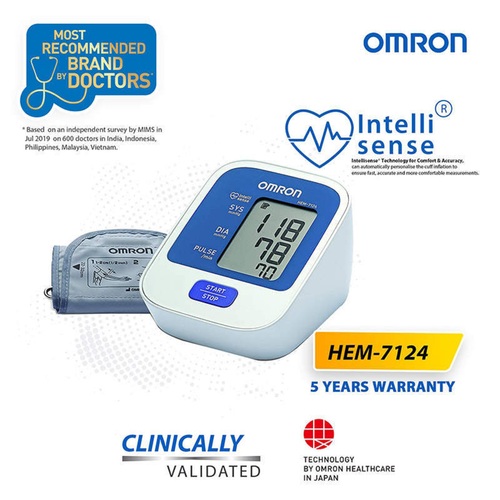 Omron Automatic LCD Digital Display Blood Pressure Monitor