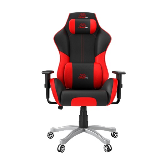 Pu Leather Gas Lift Gaming Chair - Color: Red+Black