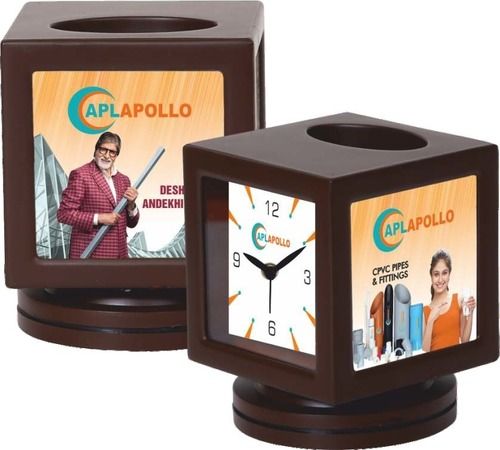 Apl Apollo Brand Printed Promotional Table Clock