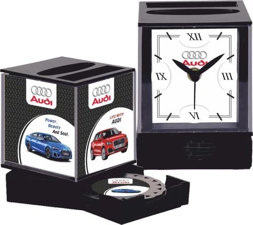 Audi Automobile Brand Promotional Table Clock