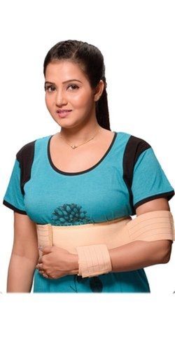 Beige Washable Neoprene Right Left Shoulder Immobilizer Support Usage: Injury