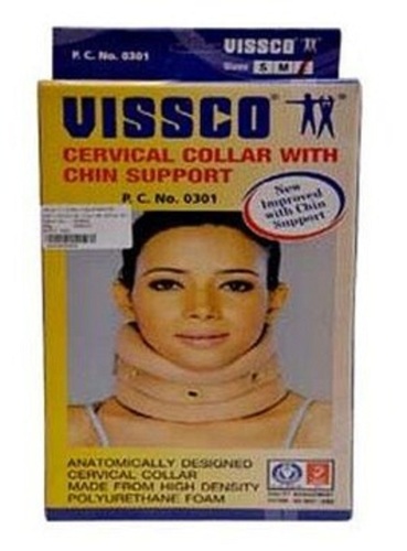 Chin Support Flexible Soft Cotton Cervical Collar