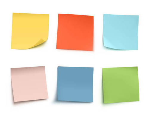 Paper Customized Colour Square Shape Sticky Notes