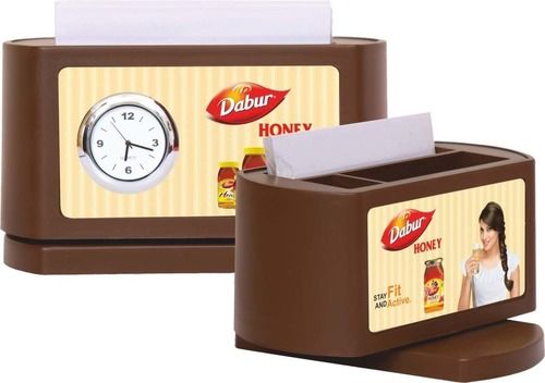 Dabur Honey Brand Promotional Table Clock