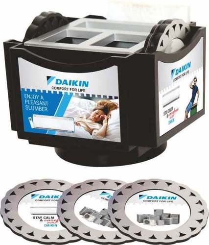 Daikin Brand Promotional Pen Stand With Coaster