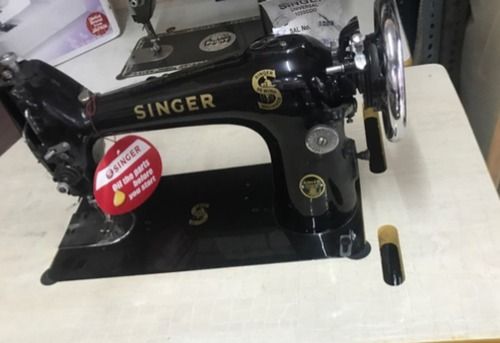 Black Domestic Manual Zig Zag Sewing Machine