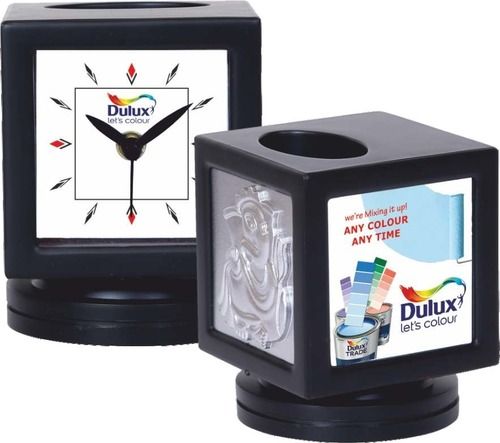 Dulux Brand Printed Promotional Table Clock