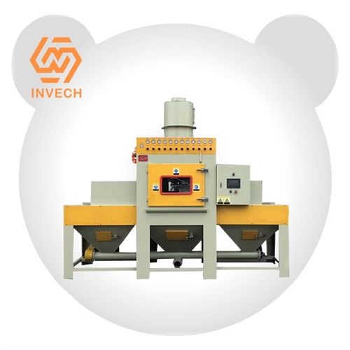 Tumble Conveyor Belt Type Sand Blaster Cookware Sandblasting Machine Application: Industrial