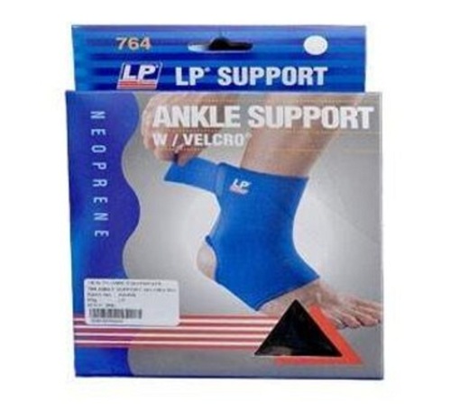 Washable Blue Open Toe And Heel Compression Ankle Support
