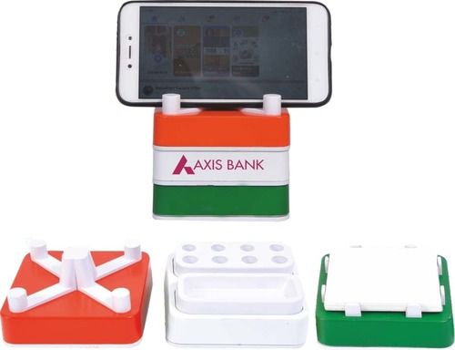 Mix Axis Bank Brand Promotional Mobile And Pen Stand