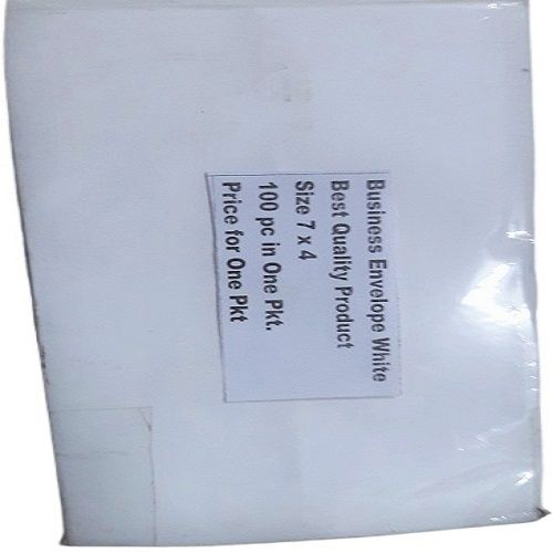 Business Envelope White Price For One Pkt Of 100 Pc Daily Use Item