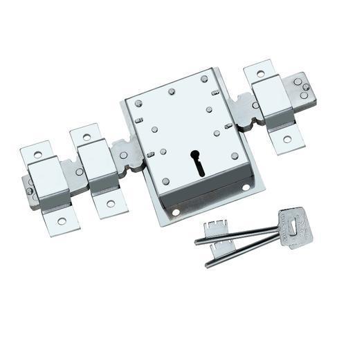 Chrome Plated Zig Zag Door Lock