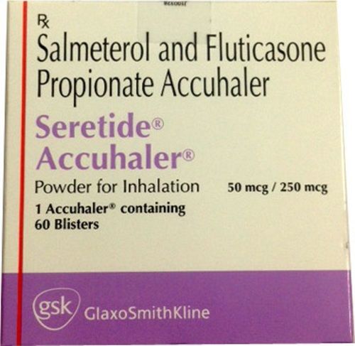 Salmeterol And Fluticasone Propionate 250 Mcg Inhalor General Medicines