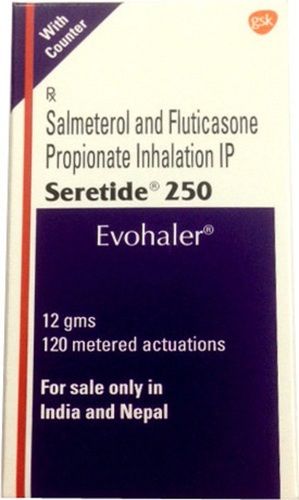 Salmeterol And Fluticasone Propionate 250 Mcg Prescription Inhalation Ip General Medicines