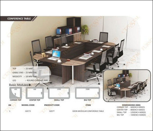 Corporate Office Wooden Conference Table