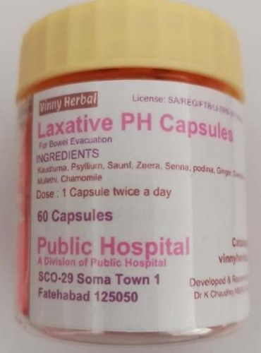 Herbal Laxative Ph Capsules Age Group: For Adults