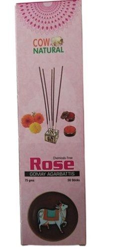 Herbal Rose Gulab Gomay Pooja Temple Agarbatti Incense Stick