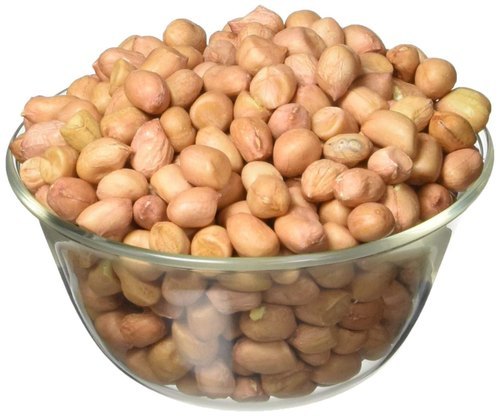Raw Peanut - 6 Month Shelf Life, Total Fat 49g, Magnesium 42%, Vitamin C 9% | Color: White, Dried Style, Common Cultivation, Raw Variety