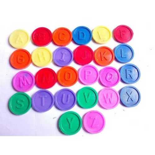 Round Shape Colored Plastic Token