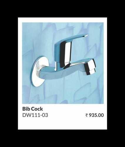 Stainless Steel Bib Cock - Durable Construction, Sleek Design | Silver Finish, Wholesale Supply for Bathware Products