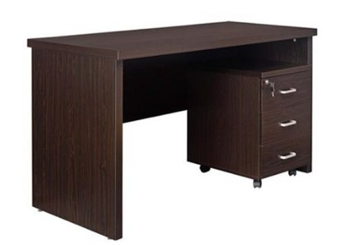 Nilkamal MDF Wooden Office Table With Portable Pedestal