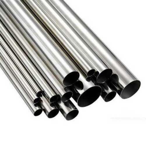 Silver Polished Stainless Steel Pipes