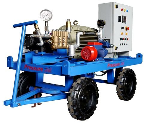 Blue & Black 500 Bar Hydro Blasting Machine