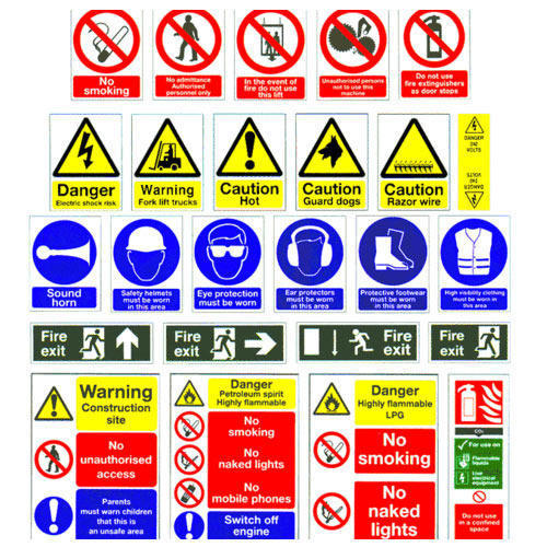 Road Safety Paper Signages