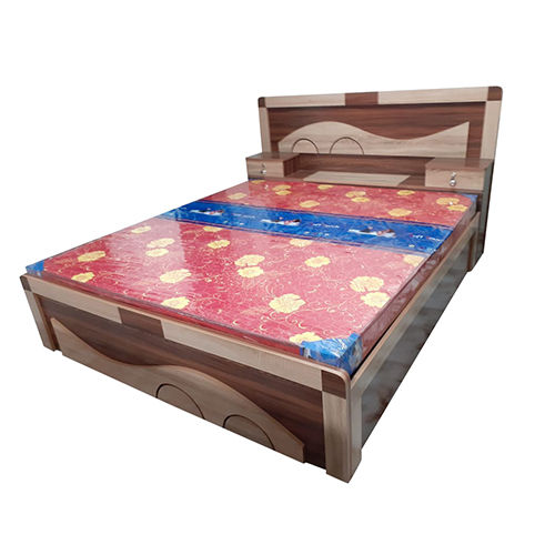 Brown Wooden Bed