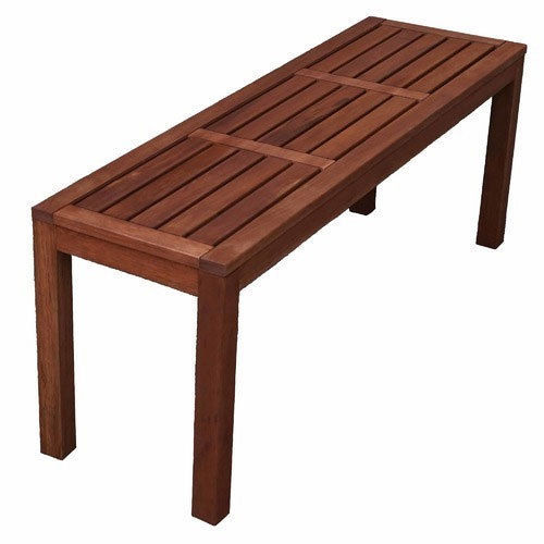 4 Legs Non Foldable Outdoor Wooden Bench