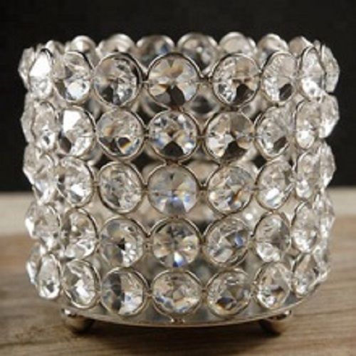 Attractive Design Crystal Votive Candle Holder